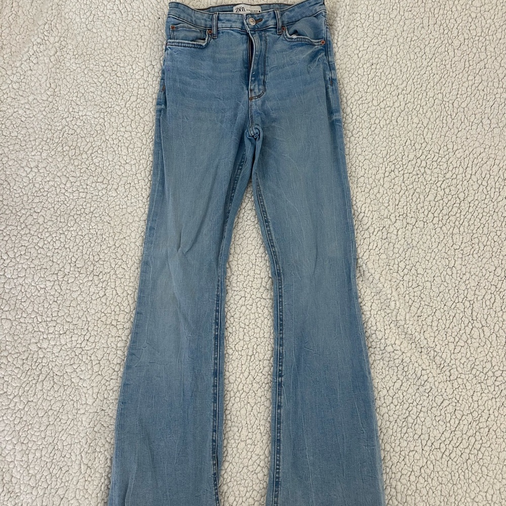 Zara Bootcut High Rise Jeans